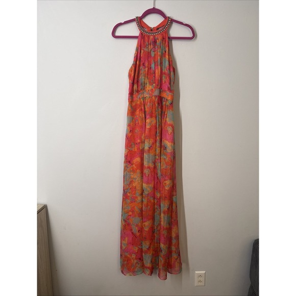 Laundry By Shelli Segal Dresses & Skirts - Laundry Shelli Segal Embellished Floral Gown Multicolor‎ Glam Evening Size 10